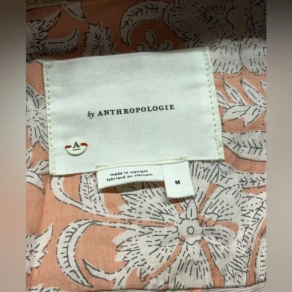 Anthropologie Pink and Green Camo Utility Jacket - Picture 8 of 9